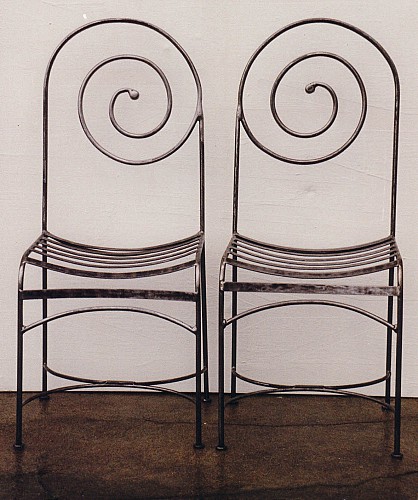 Chaises escargot